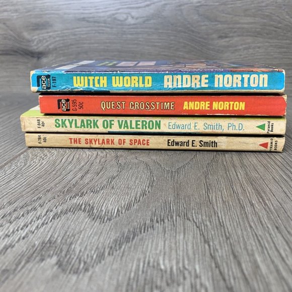 Andre Norton Edward E. Smith Sci-Fi Paperbacks Fantasy 1960’s -  Lot 4 - Picture 3 of 7